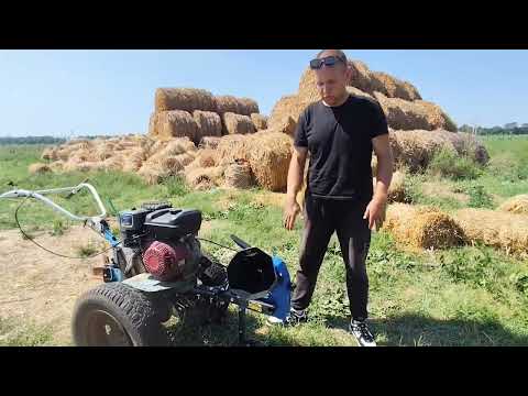 Видео: Реально работает- измельчитель к мотоблоку "Дачный"