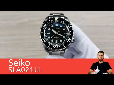 Видео: Marinemaster в корпусе монокок / Seiko SLA021J1