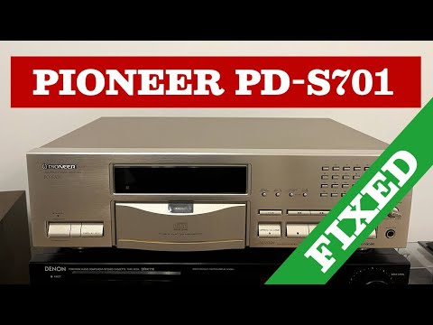 Видео: Pioneer PD-S701 ✅, CD-проигрыватель, обзор и ремонт