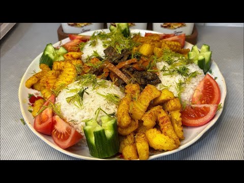 Видео: Ерекше тамақ.Жасалу жолы өте оңай.Дәмі😋бір бөлек тамақ.