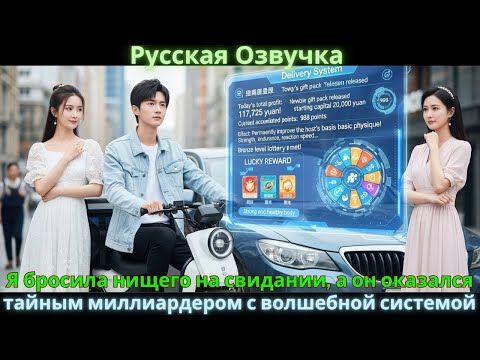 Видео: Я бросила нищего на свидании, а он оказался тайным миллиардером с волшебной системой