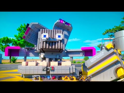 Видео: МЕХАНИЧЕСКИЕ АНИМАТРОНИКИ FNAF В ПИЦЦЕРИИ СКРАП МЕХАНИК ► Scrap Mechanic