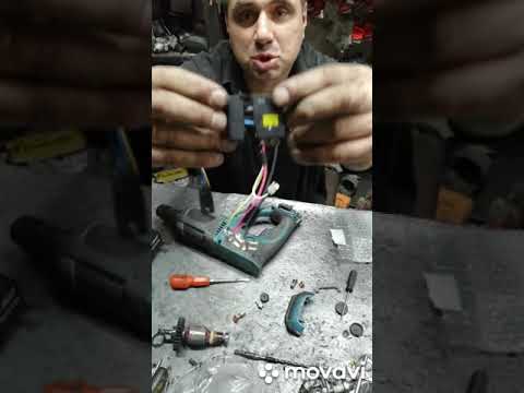 Видео: Makita DHR202 замена якоря.