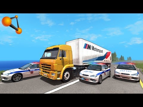 Видео: ПОГОНЯ ЗА ПЬЯНЫМ ДАЛЬНОБОЙЩИКОМ! ЗРЯ СТАРАЛИСЬ | BeamNG.drive
