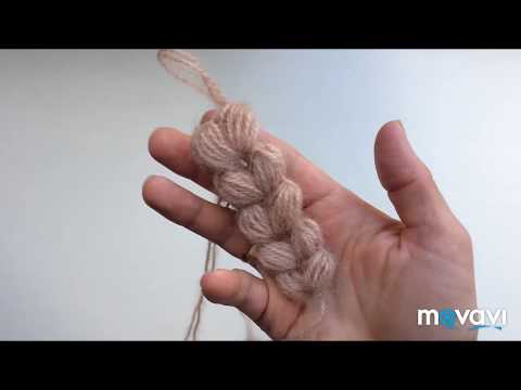 Видео: Пояс косичка из пряжи связать крючком.