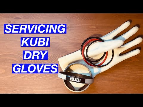 Видео: КАК ОБСЛУЖИВАТЬ СУХИЕ ПЕРЧАТКИ KUBI | Как заменить сухие перчатки | Стандартная система сухих пер...