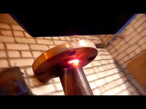 Видео: Обварка фланца с отрывом (потолочный шов)