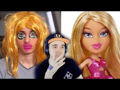 Видео: Брайн Мапс ► Превращаю Себя в Куклу Братц (TheBrianMaps) | Реакция