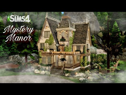 Видео: Таинственное Поместье || The Sims 4 || Stop Motion [No CC]