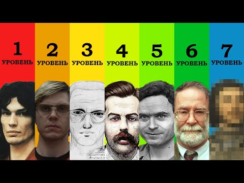 Видео: 7 уровней серийных убийц в реальной жизни
