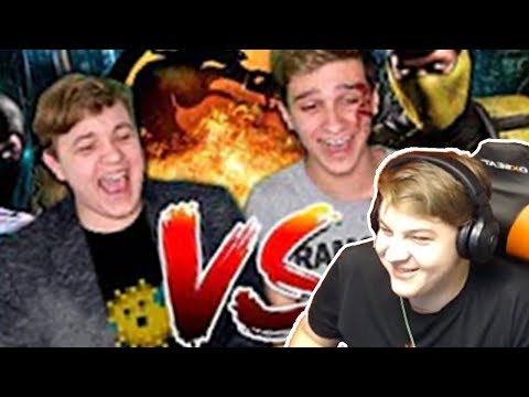 Видео: Реакция Пятёрки на видео, в котором он выиграл квартиру у Игоряо в Mortal Kombat