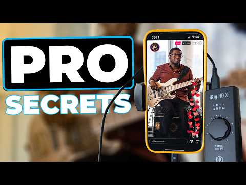 Видео: Как музыканты записывают аудио и видео для социальных сетей