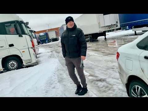 Видео: Мише не фартануло с машиной(( опять на КАМАЗе))