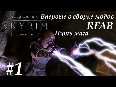 Видео: TES 5 Skyrim сборка RFAB стрим #1