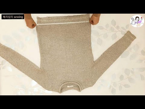 Видео: Не выбрасывайте надоевший свитер.