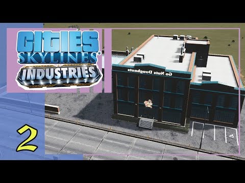 Видео: Цепочка завершена. Уникальная пекарня | Cities Skylines Industries #2