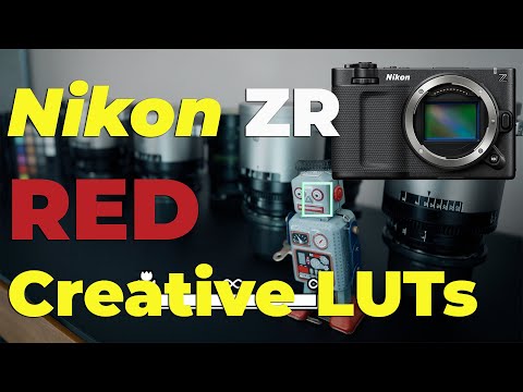 Видео: Как добавить RED Creative LUT в Nikon ZR | Пошаговое руководство по настройке