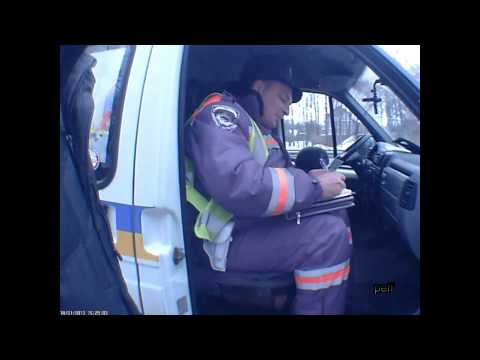 Видео: ДАІ Києва віщають з нички