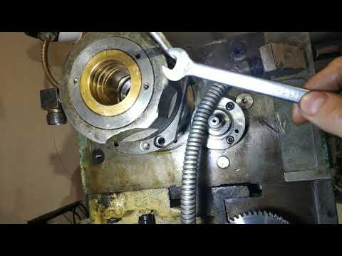 Видео: Установка шпинделя 16Б05А часть 2