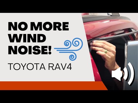 Видео: Устали от шума ветра в Toyota RAV4? Попробуйте эти быстрые решения!
