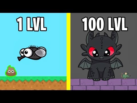 Видео: Эволюция Животных! FlyOrDie.io