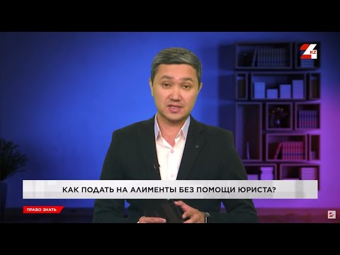 Видео: Как подать на алименты без помощи юриста | Право знать