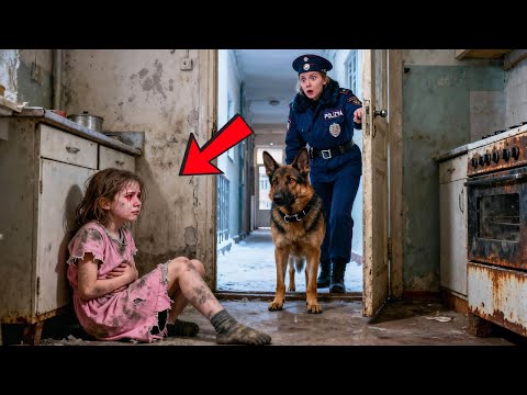 Видео: Маленькую девочку нашли на кухонном полу в слезах — собака полицейского вернула ей детство