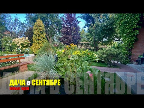 Видео: ОБЗОР ДАЧИ в СЕНТЯБРЕ / Новые ИДЕИ