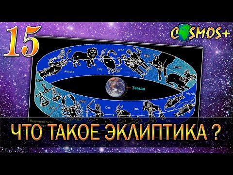 Видео: ОСНОВЫ АСТРОНОМИИ ● ЧТО ТАКОЕ ЭКЛИПТИКА?