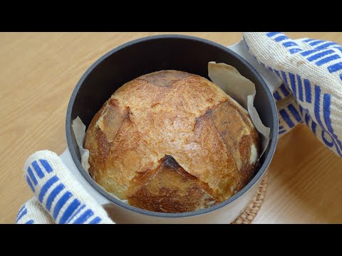 Видео: Никакого сахара! Каждый может приготовить этот домашний хлеб! (Деревенский хлеб/рецепт Campagne)
