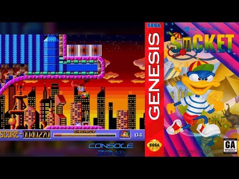 Видео: Socket (Сокет) - прохождение игры (Sega Mega Drive)