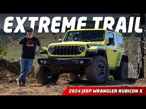 Видео: Слишком ли сложен наш новый внедорожный маршрут для Jeep Wrangler Rubicon X 2024 года?