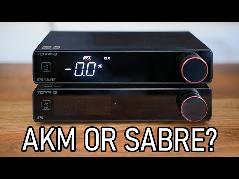 Видео: Обзор и сравнение топпинга E70 Velvet (версия AKM)