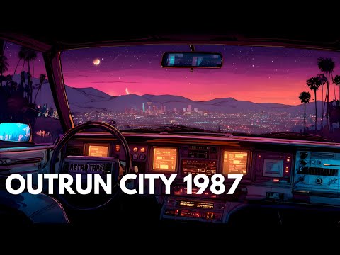 Видео: Ретро Ночной Заезд 1987 // Микс Музыки Synthwave & Chillwave
