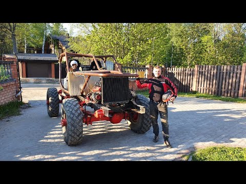 Видео: Багги "Багга-драгга" на базе газ 66 , Buggy Gaz66 Ba66a-Dru66a