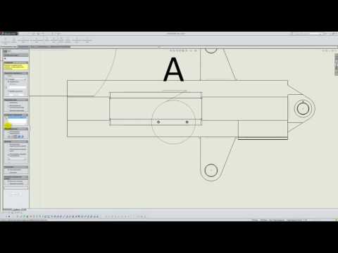 Видео: Solidworks. Урок 9.5. Местный вид - создание чертежа