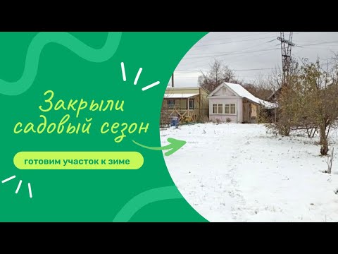 Видео: Садовый сезон-всё! Последний уход и уборка перед зимой / планы на следующий год