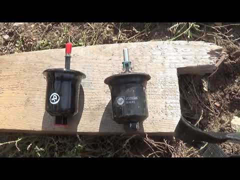 Видео: Замена фильтров в топливной системе часть№2 (Общий топливный фильтр) Legnum 4g93 GDI