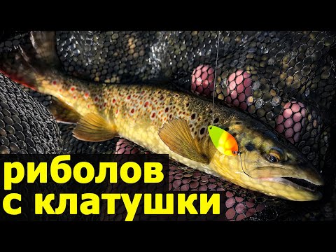 Видео: Риболов на пъстърва с клатушки на река Въча