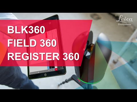 Видео: Работа со сканером Leica BLK360 в поле через приложение Leica FIELD 360