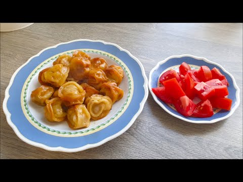 Видео: Впервые сделала жареные пельмени!Эксперемент!
