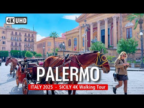 Видео: Пешеходная экскурсия по ПАЛЕРМО 🇮🇹 | Исследуйте самый очаровательный город СИЦИЛИИ!✨