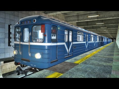 Видео: ЕМА-502 НА КОЛЬЦЕВОЙ ЛИНИИ! СРАБОТКА КГУ! - GARRY'S MOD METROSTROI