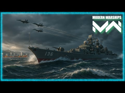 Видео: Modern Warships. Сегодняшний гость - эсминец Hangzhou. Младший брат Ушакова?