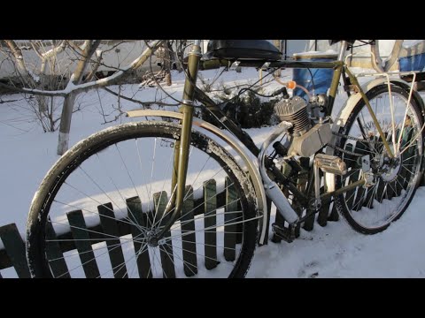 Видео: Мотовелосипед