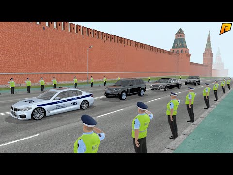 Видео: ВСТРЕЧА ПРЕЗИДЕНТА! ПЕРЕКРЫТЫ ВСЕ УЛИЦЫ ГОРОДА | CRMP