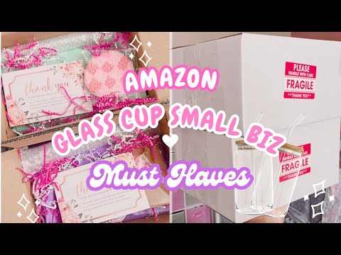 Видео: Лучшие находки Amazon для стартапов малого бизнеса в сфере производства стеклянных стаканчиков