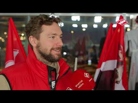 Видео: Дружба ХК и ФК «Спартак»