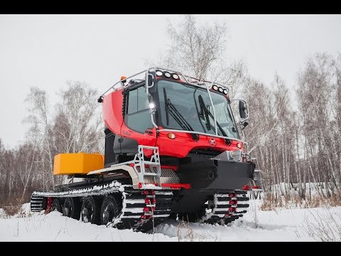 Видео: Вездеход КГФ ВТС Полярник. Снегоболотоход. Имиджевый фильм