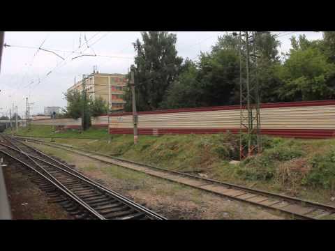 Видео: пл. Поваровка - Москва (Курский вокзал) (Окт ж\д - Мск ж\д, РЖД)